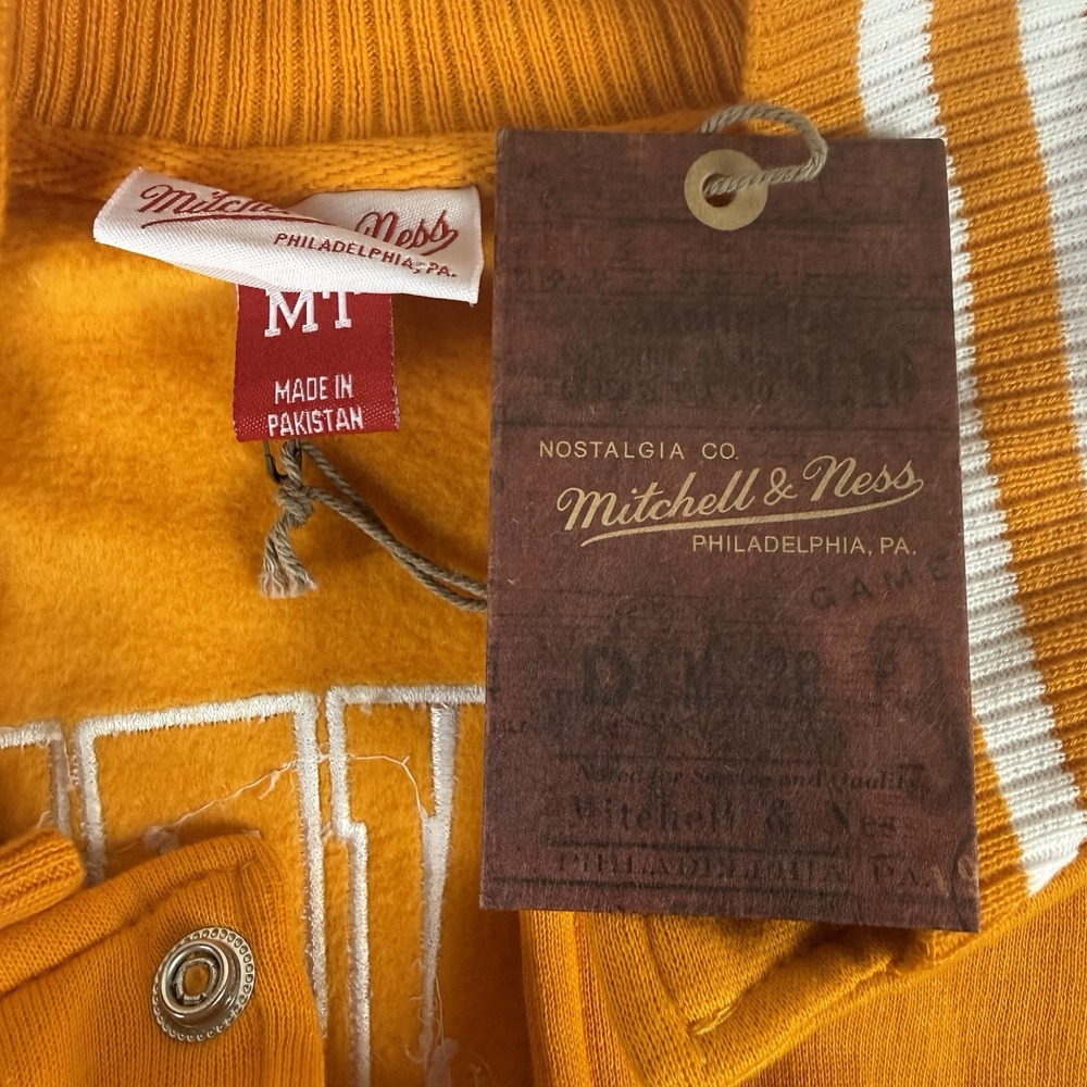 Tennessee Volunteers Mitchell & Ness Knit Varsity Jacket‎ Men's Medium Tall New - Picture 6 of 10